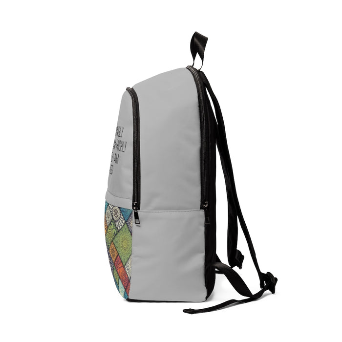 Unisex Fabric Backpack - Blessed