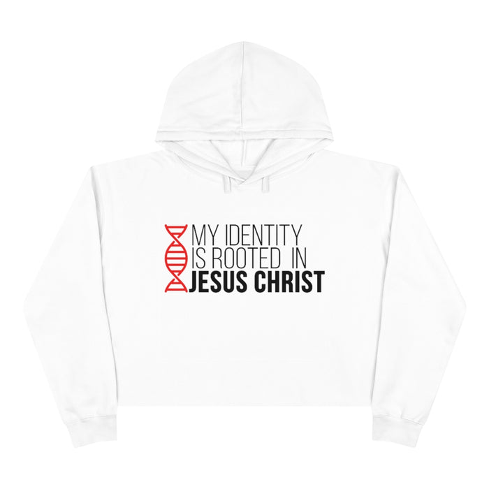 Rooted in Christ Cropped Hoodie