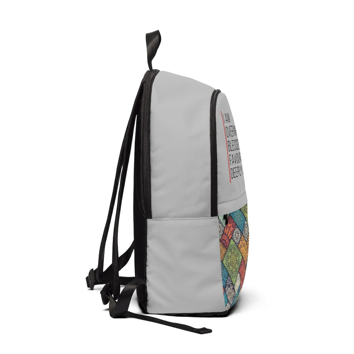 Unisex Fabric Backpack - Blessed