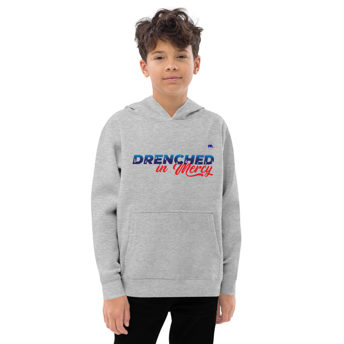 Drenched in Mercy Kids Fleece Hoodie