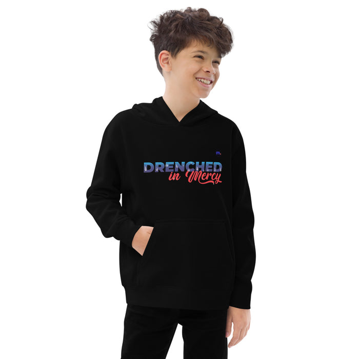 Drenched in Mercy Kids Fleece Hoodie