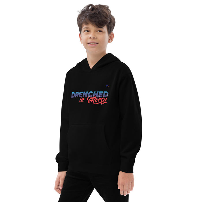 Drenched in Mercy Kids Fleece Hoodie