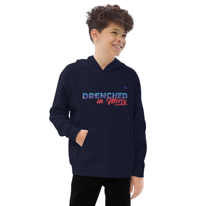 Drenched in Mercy Kids Fleece Hoodie