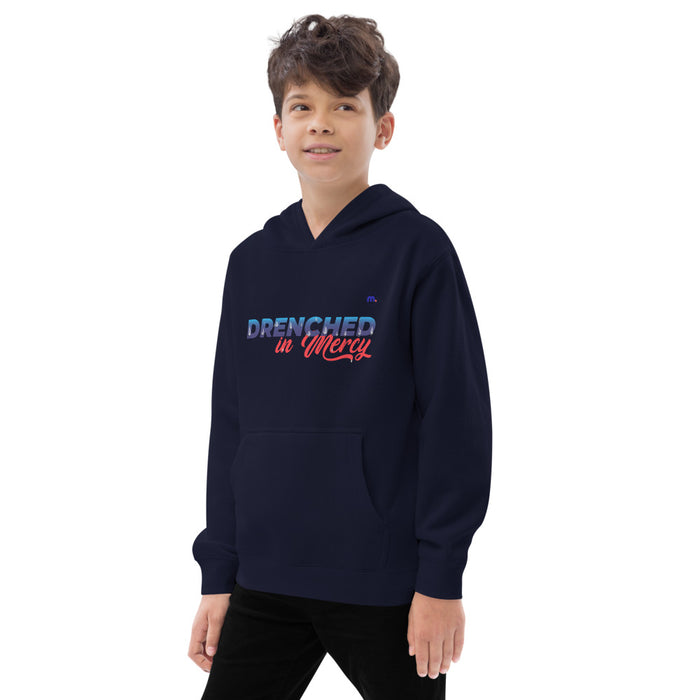 Drenched in Mercy Kids Fleece Hoodie