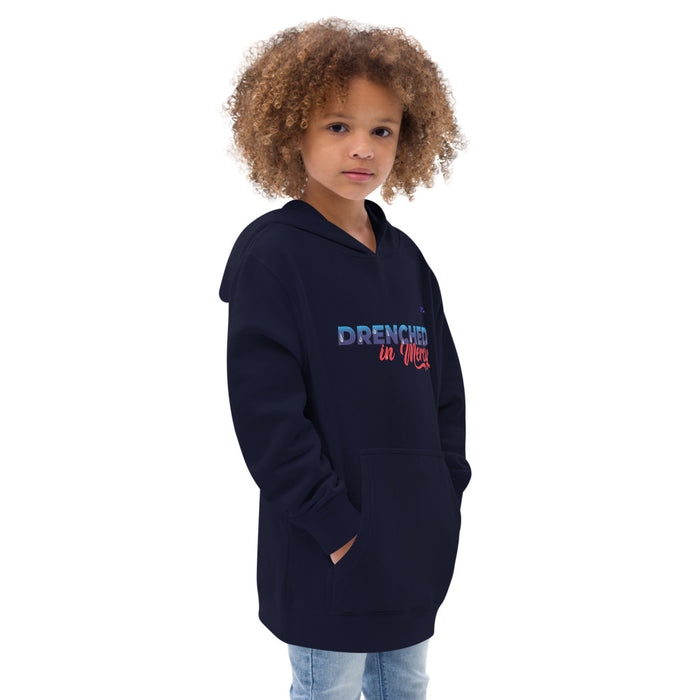 Drenched in Mercy Kids Fleece Hoodie