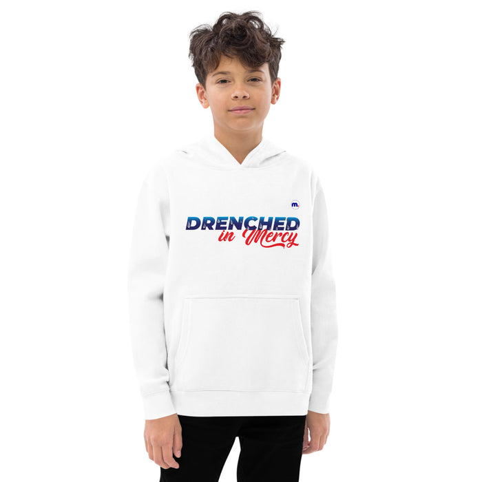 Drenched in Mercy Kids Fleece Hoodie