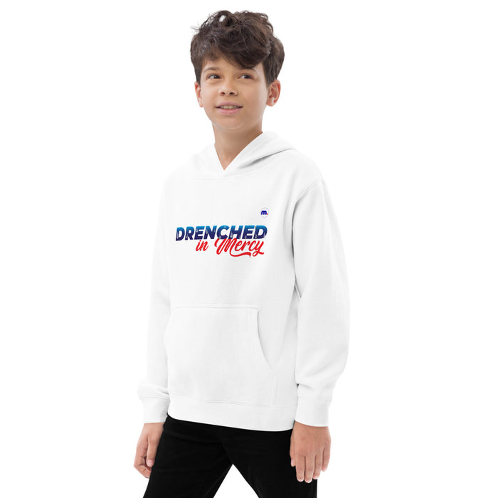 Drenched in Mercy Kids Fleece Hoodie