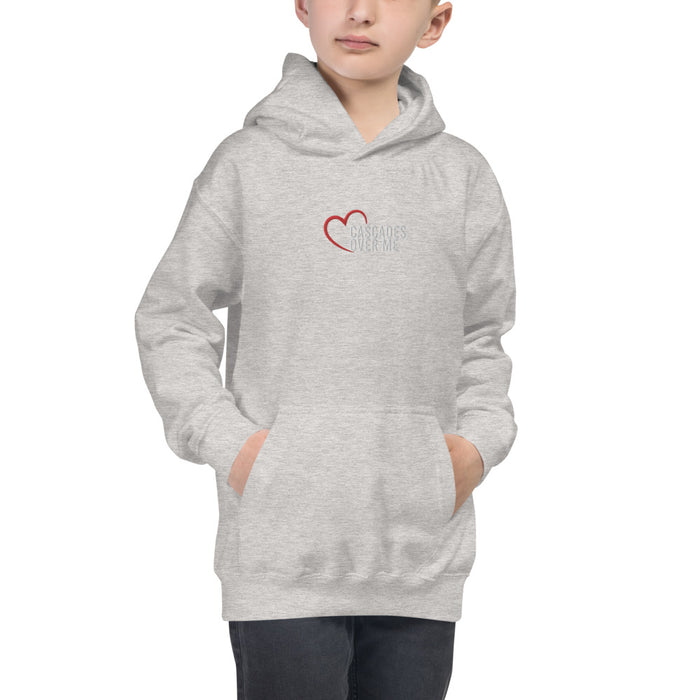 Love Cascades Over Me Kids Hoodie