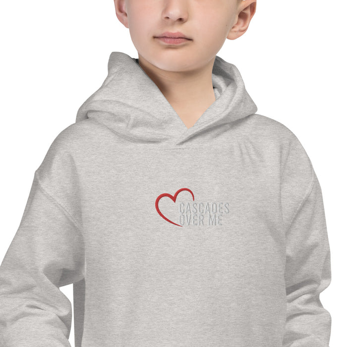 Love Cascades Over Me Kids Hoodie