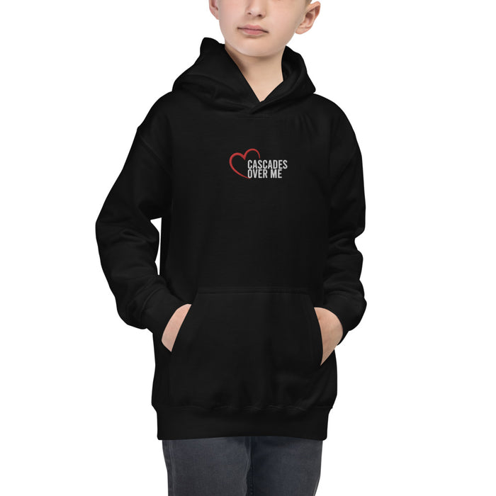 Love Cascades Over Me Kids Hoodie