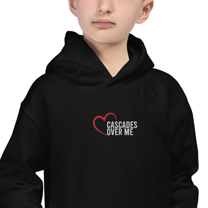 Love Cascades Over Me Kids Hoodie