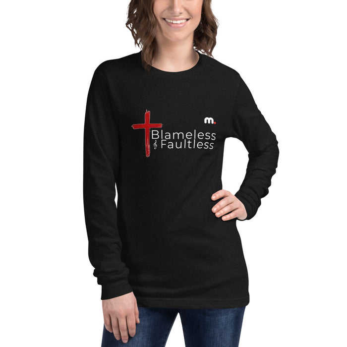 Blameless & Faultless Unisex Long Sleeve Tee