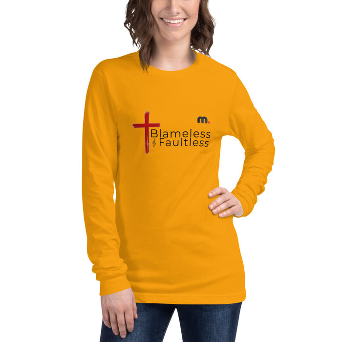 Blameless & Faultless Unisex Long Sleeve Tee