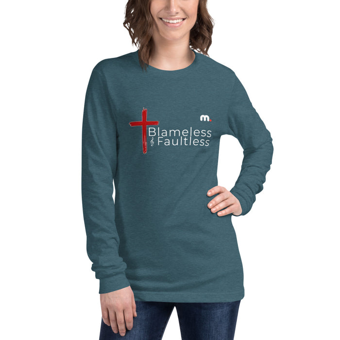 Blameless & Faultless Unisex Long Sleeve Tee