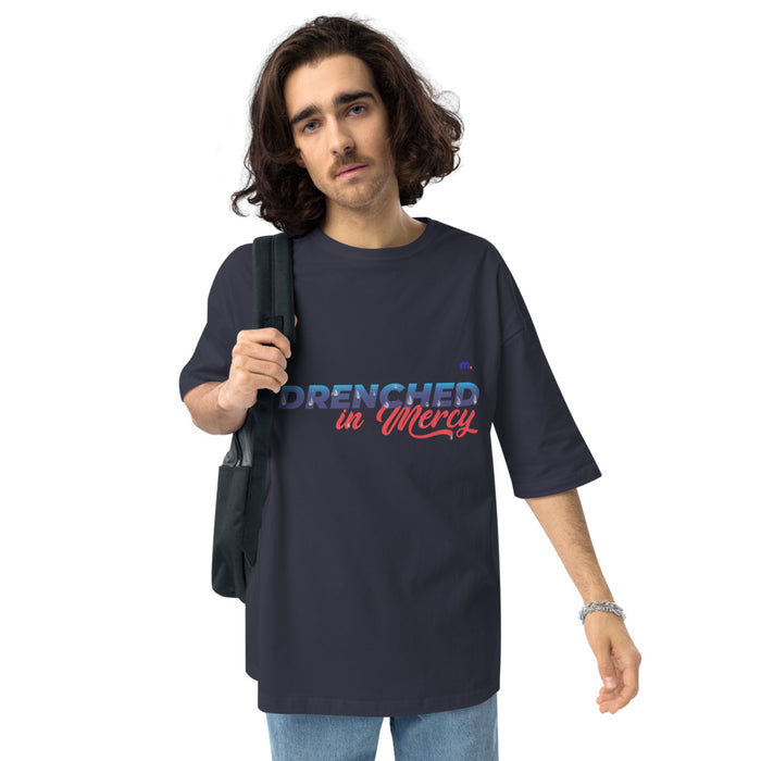 Drenched in Mercy Unisex Oversized T-shirt