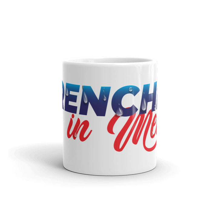 Drenched in Mercy White Glossy Mug