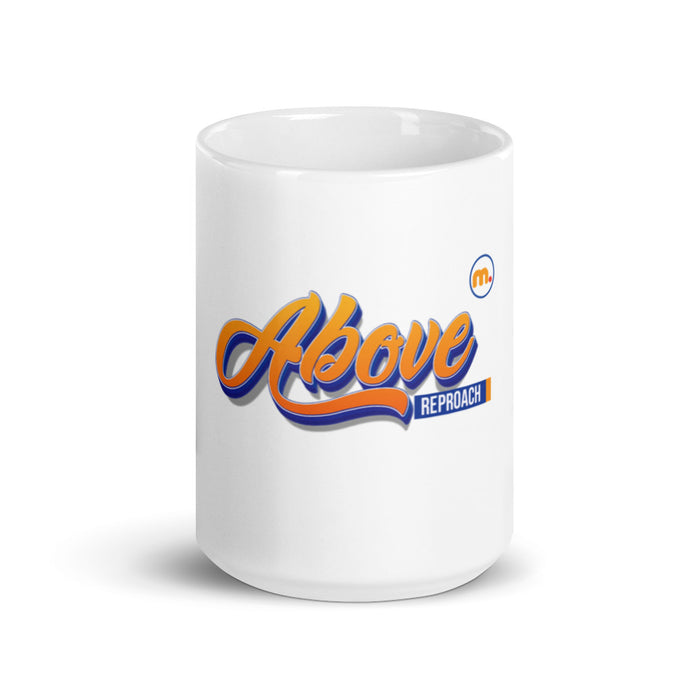 Above Reproach White Glossy Mug